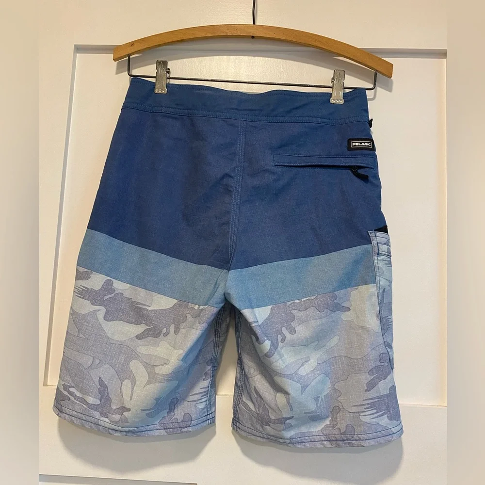 Pelagic Blue Water Youth Boardshorts - Picture 6 of 11